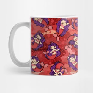 Pink and Purple Mermaid Mug